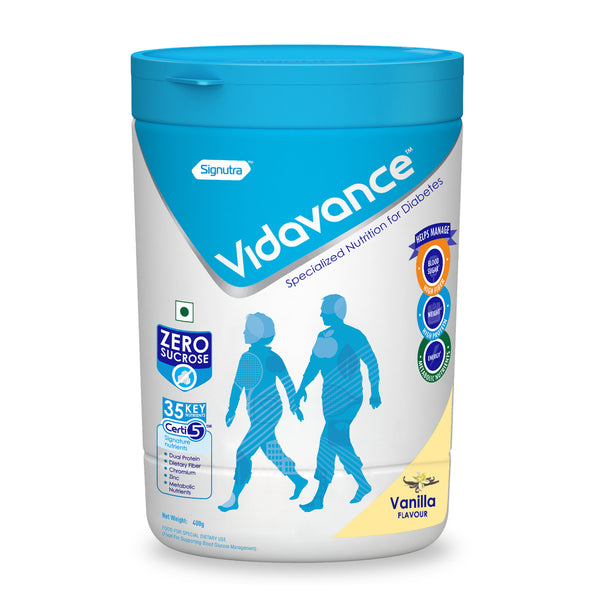 Vidavance | Advanced Nutrition for Diabetes and Pre-Diabetes| Vanilla
